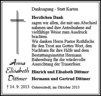 Anna Elisabeth Dittmer