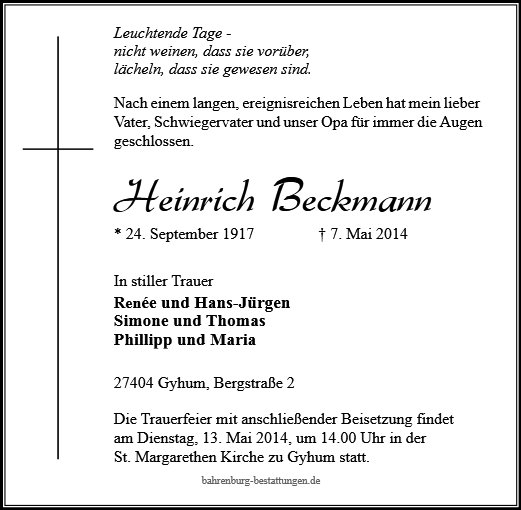 Heinrich Beckmann