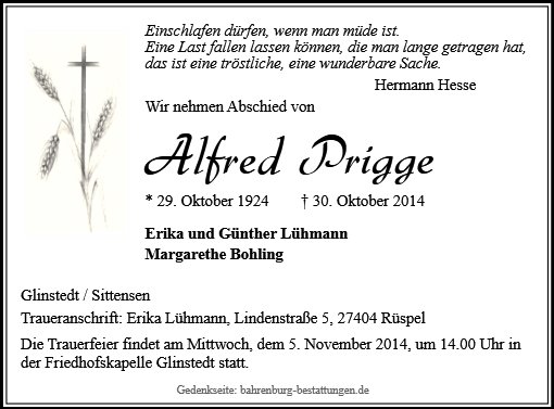 Alfred Prigge