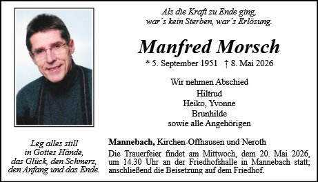 Manfred Morsch