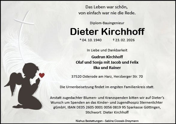 Dieter Kirchhoff