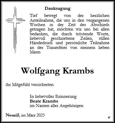 Wolfgang Krambs