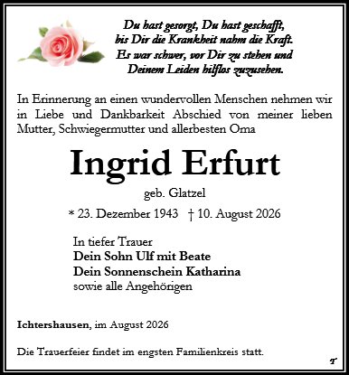 Ingrid Erfurt