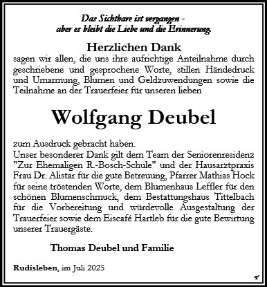 Wolfgang Deubel