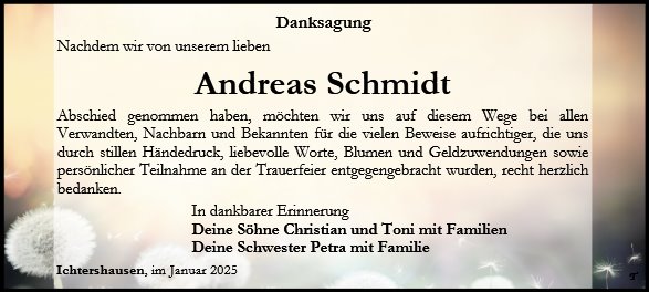 Andreas Schmidt