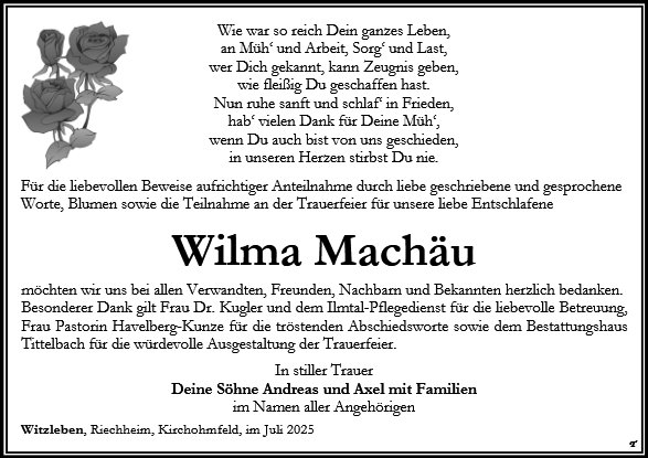 Wilma Machäu
