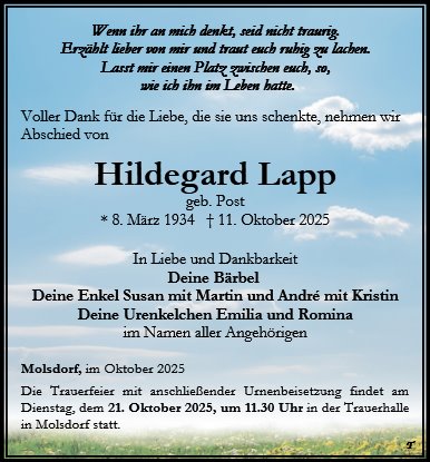 Hildegard Lapp