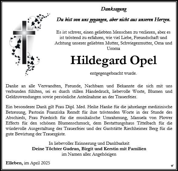 Hildegard Opel