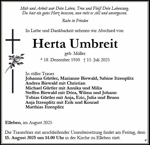 Herta Umbreit