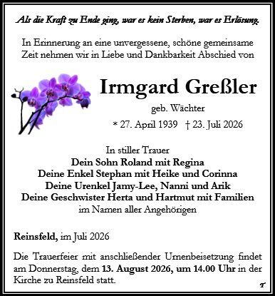 Irmgard Greßler
