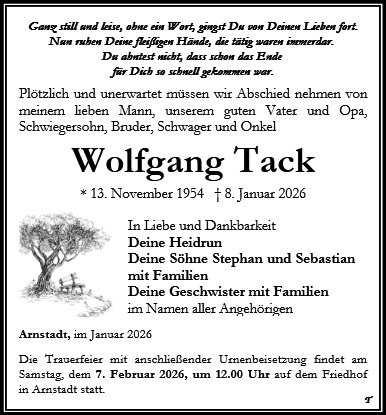 Wolfgang Tack