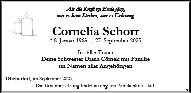 Cornelia Schorr