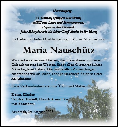 Maria Nauschütz
