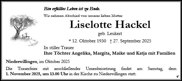 Liselotte Hackel