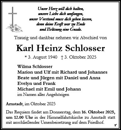 Karl Heinz Schlosser