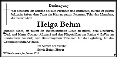 Helga Behm