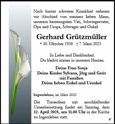 Gerhard Grützmüller