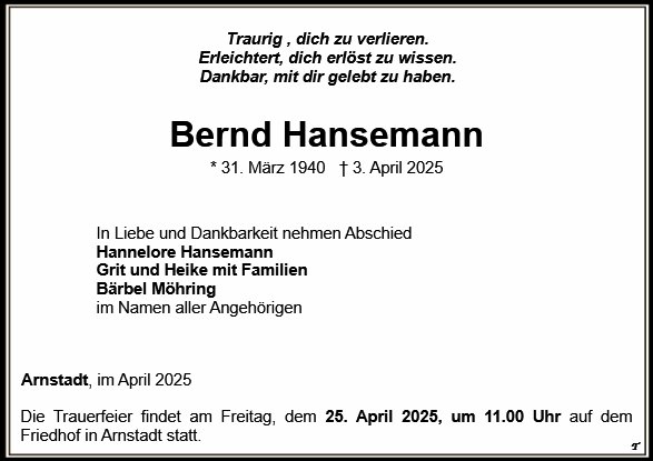 Bernd Hansemann