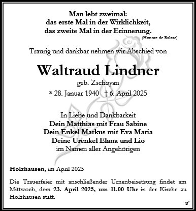 Waltraud Lindner