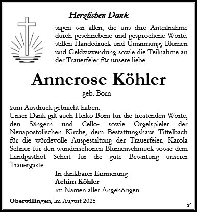Annerose Köhler