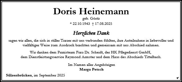 Doris Heinemann