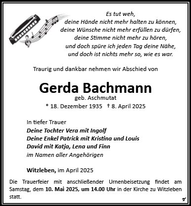 Gerda Bachmann