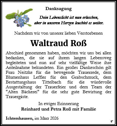 Waltraud Roß