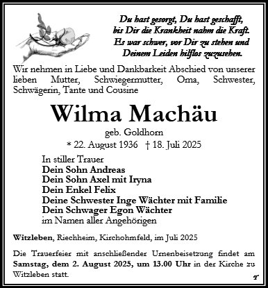 Wilma Machäu
