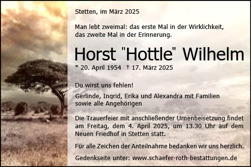 Horst Wilhelm 