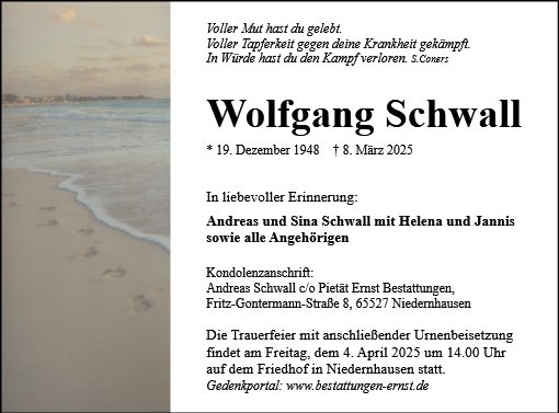 Wolfgang Schwall