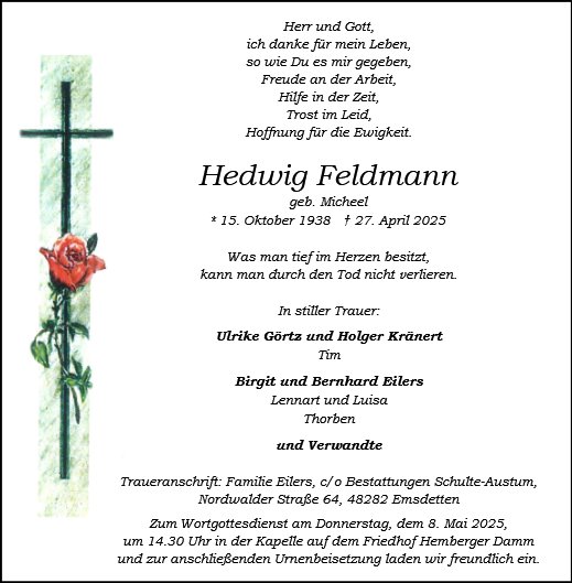Hedwig Feldmann