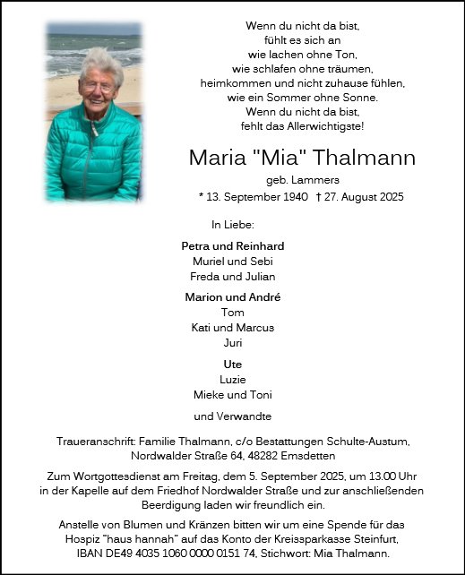 Maria Thalmann