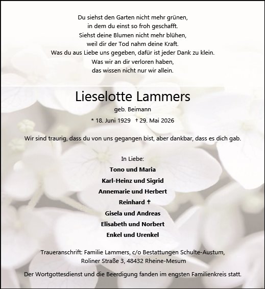 Lieselotte Lammers