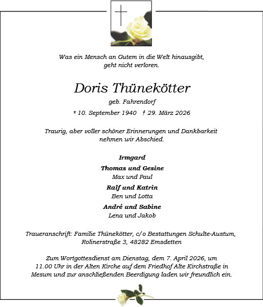 Doris Thünekötter