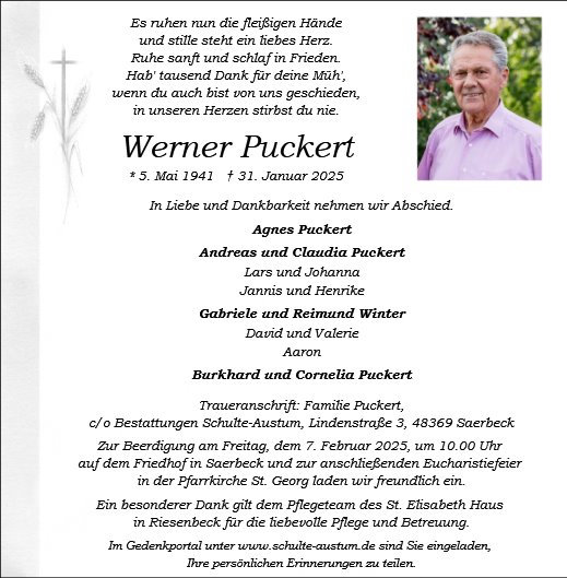 Werner Puckert