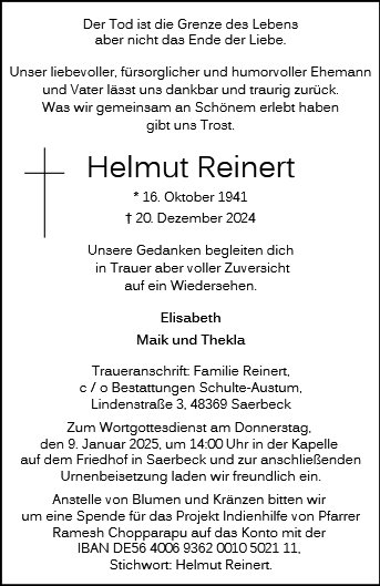 Helmut Reinert