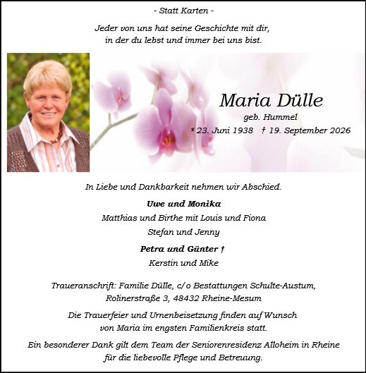 Maria Dülle