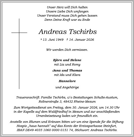 Andreas Tschirbs
