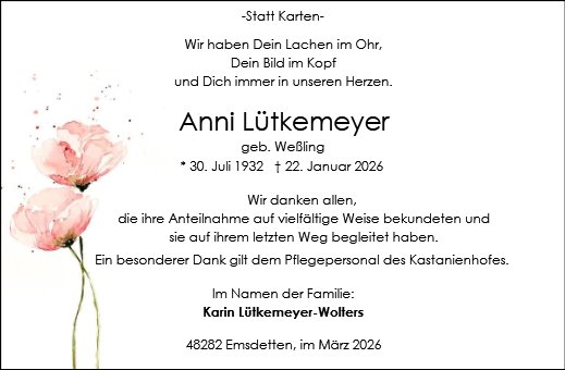 Anni Lütkemeyer