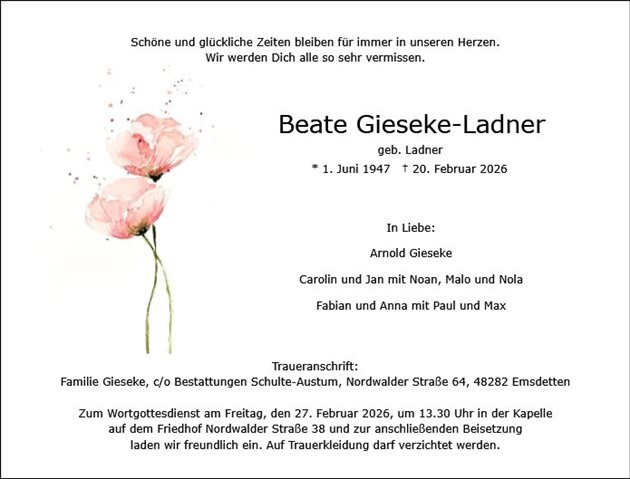 Beate Gieseke-Ladner
