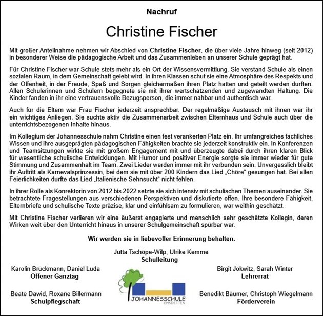 Christine Fischer