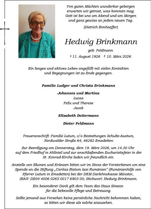 Hedwig Brinkmann