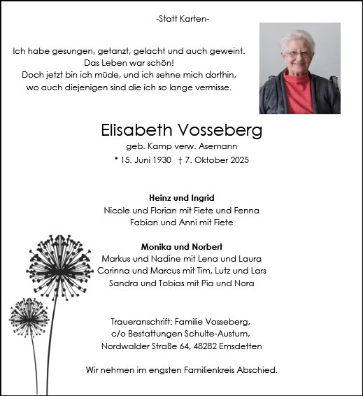 Elisabeth Vosseberg