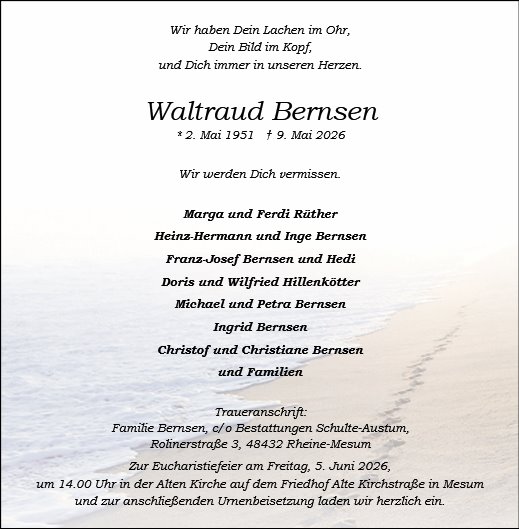 Waltraud Bernsen