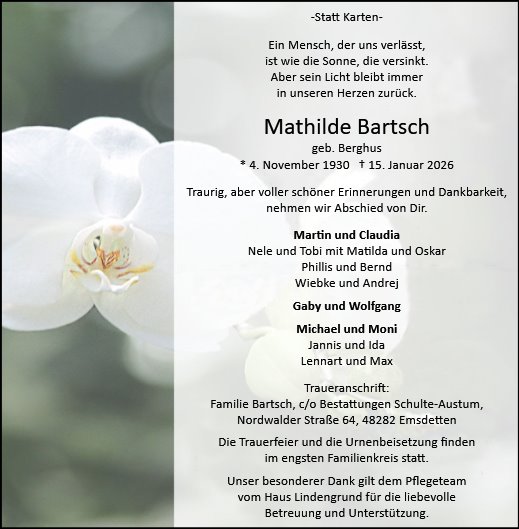 Mathilde Bartsch