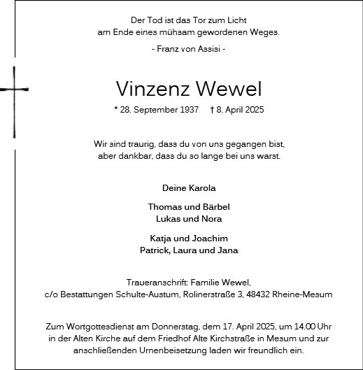 Vinzenz Wewel