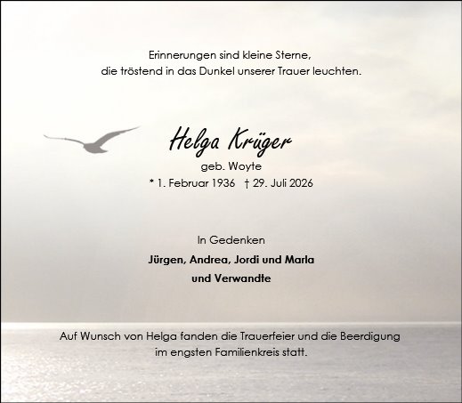 Helga Krüger