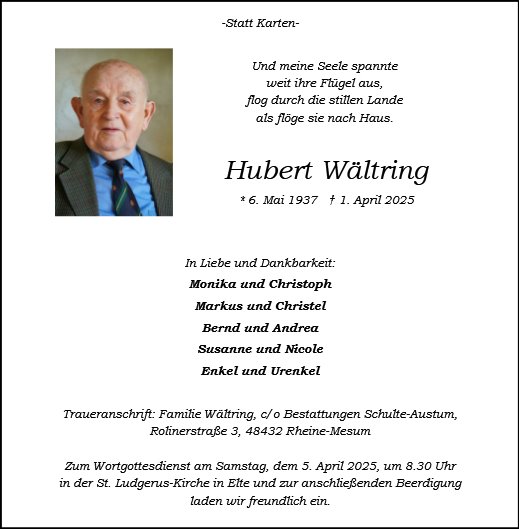 Hubert Wältring