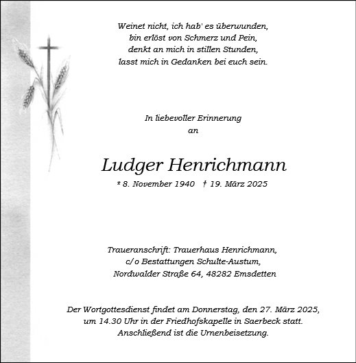 Ludger Henrichmann