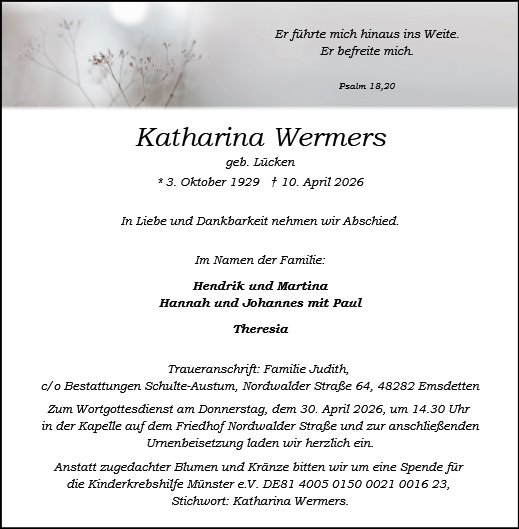 Katharina Wermers